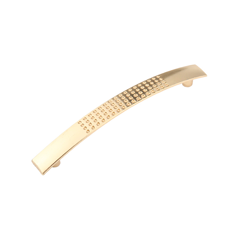 576 Eorpach Nua -Aimseartha Simplí Chrome Bright Bright Gold Drawer Drawer